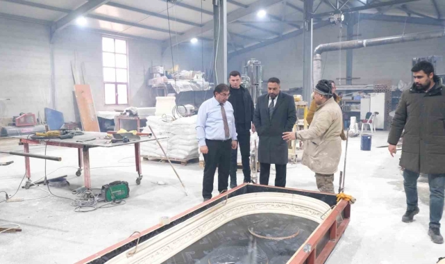 Sorgun Belediyesi heykel atölyesi şehre estetik dokunuşlar yapıyor