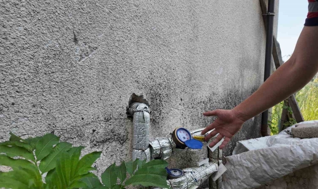 Su sayaçlarının donmaması için önlem şart