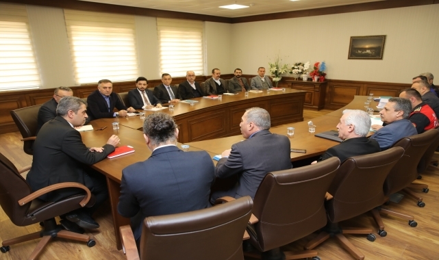 Suluova Belediyesinde istişare ve değerlendirme toplantısı yapıldı