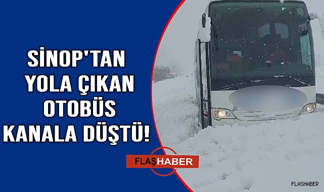 Sürücülerin karla imtihanı