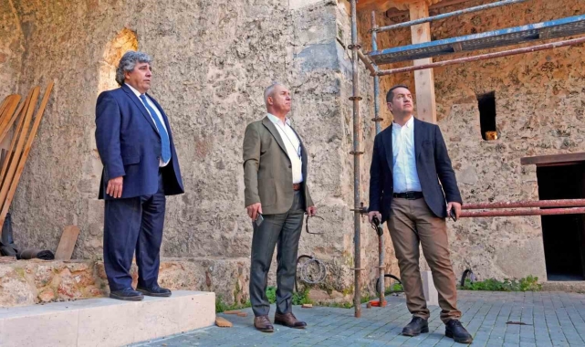 Tarihi Oba Medresesi'nde çalışmalar son aşamaya geldi