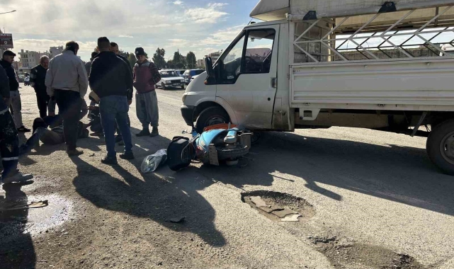 Tarsus'ta trafik kazası 1 yaralı