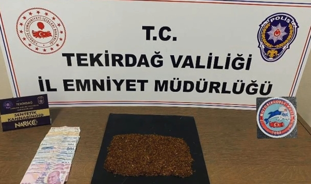 Tekirdağ'da uyuşturucu operasyonunda 5 kişi tutuklandı