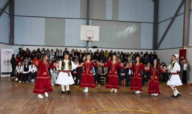 TİKA Arnavutluk'taki Okula Fen ve Yabancı Dil Laboratuvarları kurdu