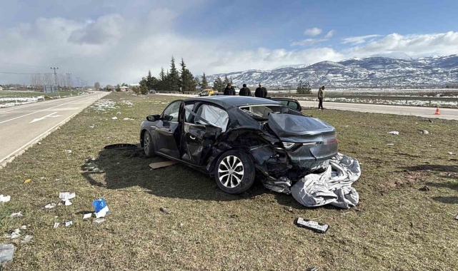 Tokat'ta trafik kazası: 5 yaralı