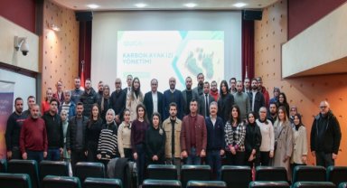 Trabzon'da "Karbon Ayak İzi Yönetimi" konulu eğitim toplantısı gerçekleştirildi