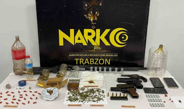 Trabzon'da uyuşturucu operasyonu: 11 gözaltı