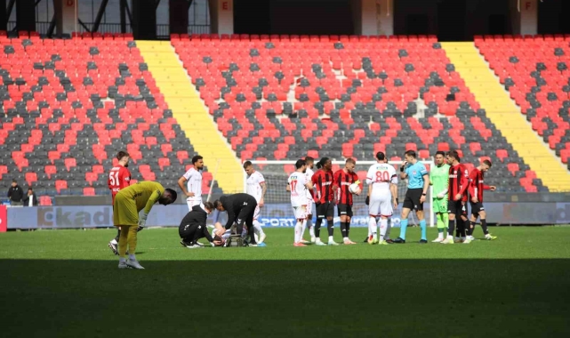 Trendyol Süper Lig: Gaziantep FK: 1 - Sivasspor: 1