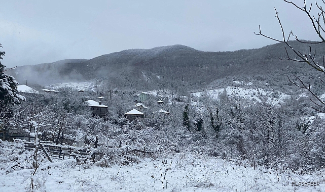 Türkeli beyaza büründü
