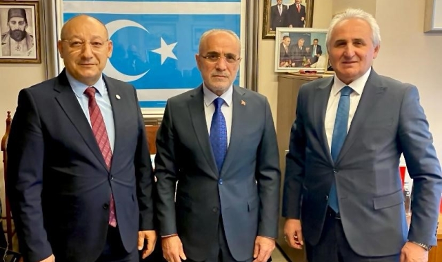 Türkiye Halter Federasyonu'ndan Cumhurbaşkanı Başdanışmanı Topçu'ya ziyaret
