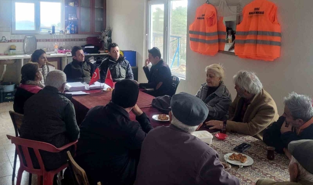 Ula'da orman yangınlarına karşı bilinçlendirme toplantısı