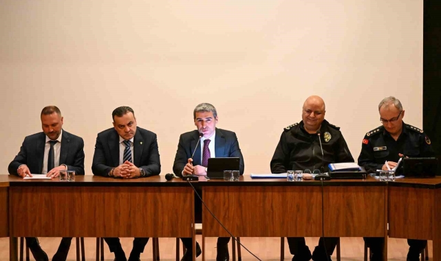Uşak'ta Okul Güvenliği Toplantısı gerçekleştirildi