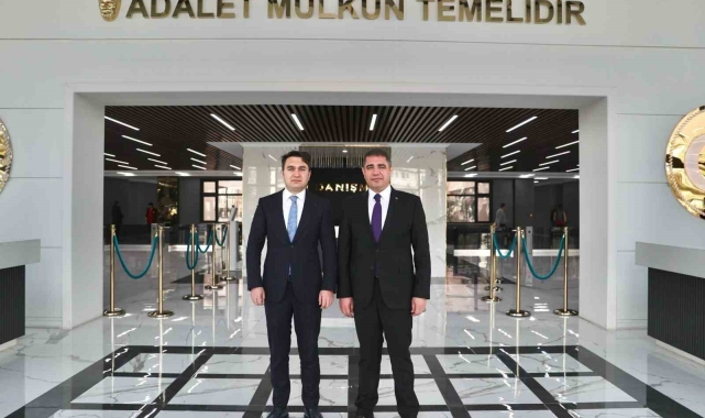 Vali Aslan, Başsavcı Emre'yi ziyaret etti