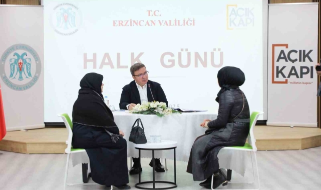 Vali Aydoğdu, "Halk Günü"nde 61 vatandaşı dinledi
