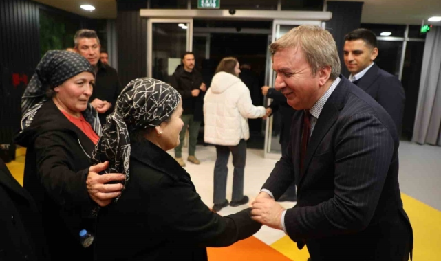 Vali Aydoğdu, maden kazasında hayatını kaybeden işçilerin aileleriyle bir araya geldi