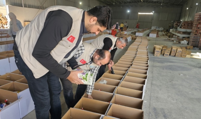 Yedi Başak Derneği Gazze için 81 ilden 81 tır yardım kampanyası gönderdi