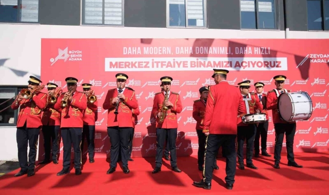 Yeni Merkez İtfaiye Binası'nın açılışı yoğun katılım ve coşkuyla yapıldı