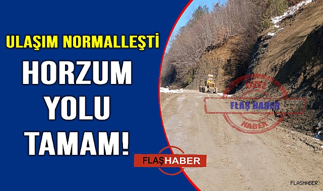 Yeniden ulaşıma açıldı