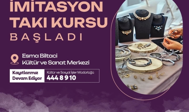 Yeşilyurt Belediyesi yeni meslek edindirme kursları açtı