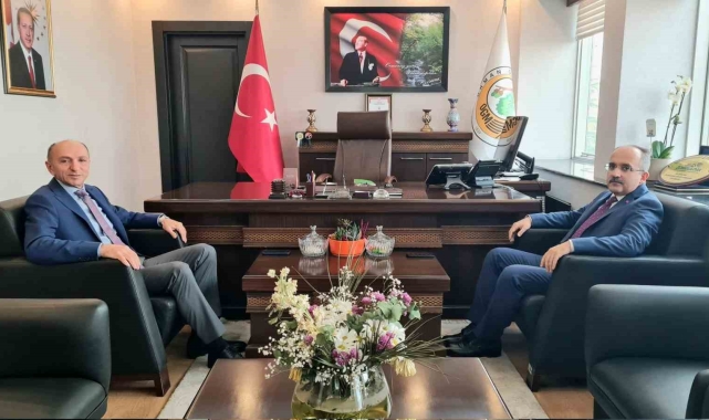 Zonguldak Cumhuriyet Başsavcısı, Orman Bölge Müdürü'nü ziyaret etti