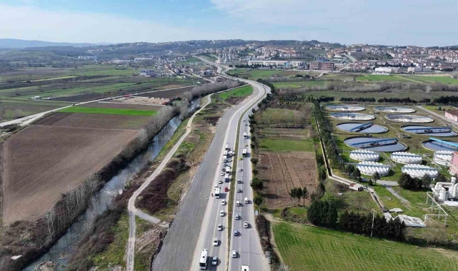 1 milyarlık yatırımın 6 kilometrelik bölüm tamamlandı