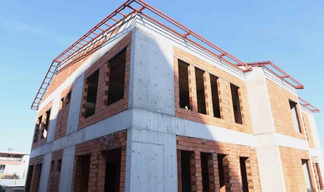 2 ay önce temeli atılan kreş, 3 ay sonra hizmete açılacak