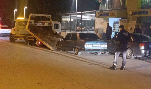 Abartılı egzoz takılan Tofaş'ın sürücüsüne ceza yağdı