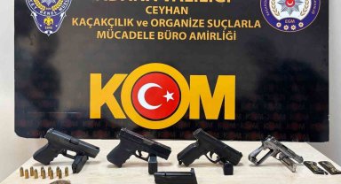 Adana'da silah ticareti yapan 3 şüpheli tutuklandı