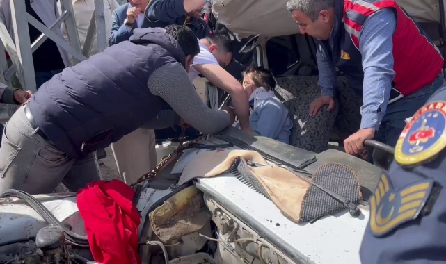 Adıyaman'da bayramlaşmaya giden aile kaza yaptı: 4 yaralı