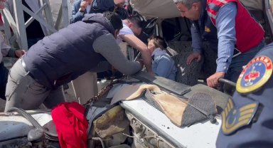 Adıyaman'da bayramlaşmaya giden aile kaza yaptı: 4 yaralı