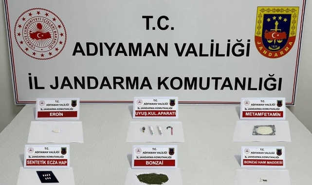 Adıyaman'da jandarma ekipleri uyuşturucuya göz açtırmıyor
