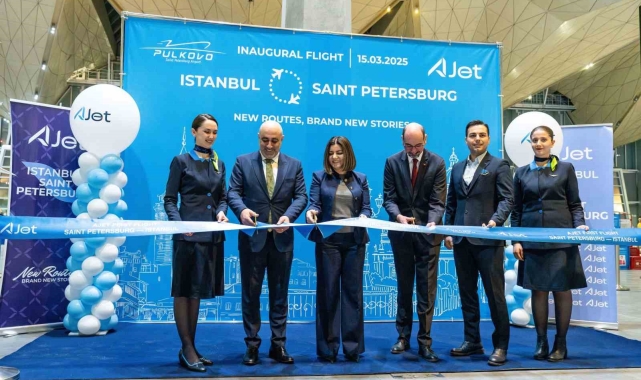 AJet, İstanbul- St. Petersburg hattını açtı