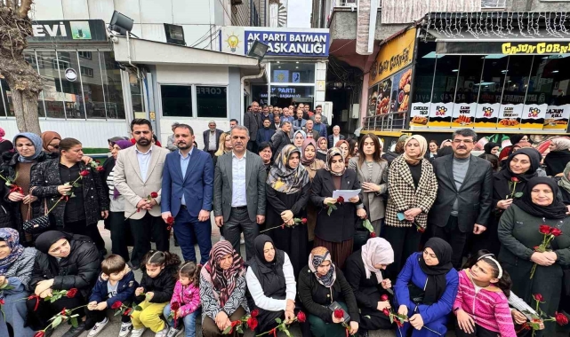 AK Parti Batman Teşkilatı'ndan 8 Mart Dünya Kadınlar Günü etkinliği