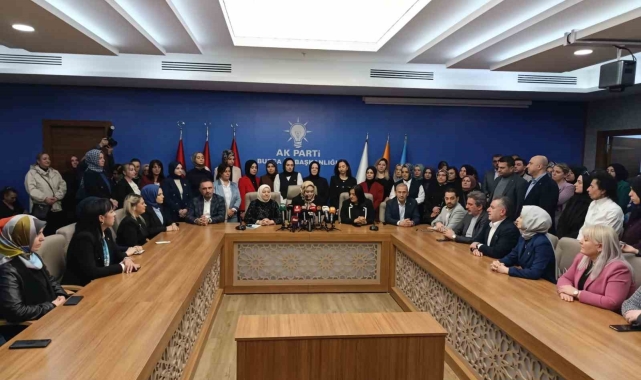 AK Parti Bursa İl Başkanlığı'ndan 8 Mart Dünya Kadınlar günü açıklaması