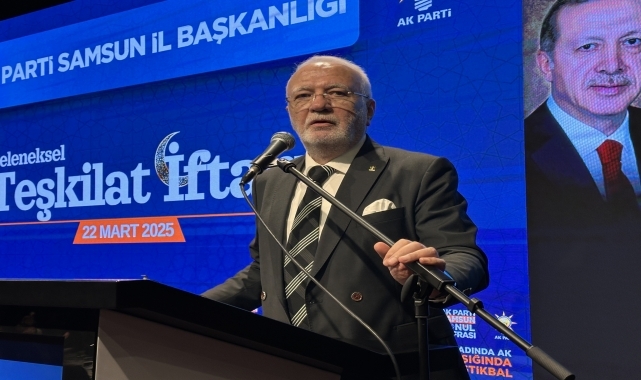 AK Parti Genel Başkanvekili Elitaş, Samsun'da iftarda partililerle buluştu