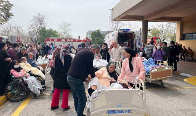 Akdeniz Üniversitesi Hastanesi Acil Servisi'nde yangın