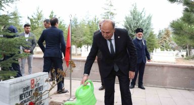 Alaca'da bayramlaşma programı düzenlendi