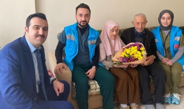 Alaca'da yaşlılar unutulmadı