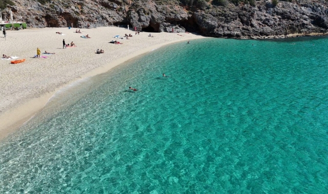 Alanya'da Mart ayında yaz havası
