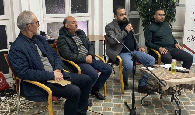 Alaşehir'de tarih sohbetleri düzenlendi