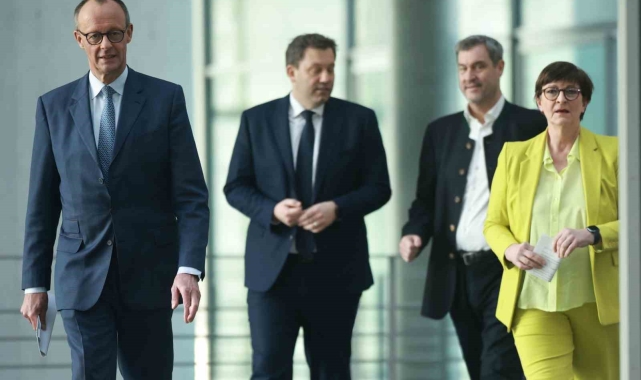 Almanya'da koalisyon görüşmeleri sürüyor: CDUCSU ile SPD genel prensiplerde anlaşmaya vardı