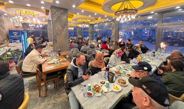 Altıntaş'ta şehit aileleri ve gaziler onuruna iftar verildi