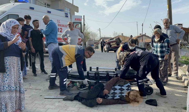 Alzheimer hastası yaşlı adamı demir boruyla döverek hastanelik etti