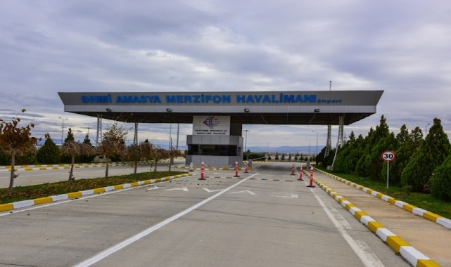 Amasya Merzifon Havalimanı'nı şubat ayında 13 bini aşkın yolcu kullandı