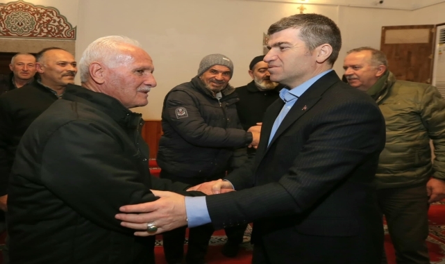 Amasya Valisi Bakan, vatandaşlarla bir araya geldi