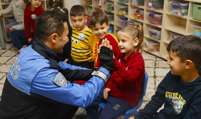 Anaokulu öğrencilerine bilgi verildi