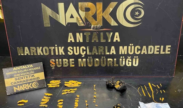 Antalya'da bir haftalık narkotik operasyonlarında 16 tutuklama