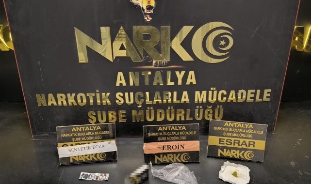 Antalya'da son 7 günde 37 şüpheli yakalandı, 19 şahıs tutuklandı