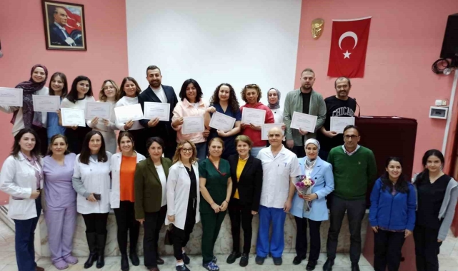 Aydın Devlet Hastanesi'ndeki eğitim programı sona erdi
