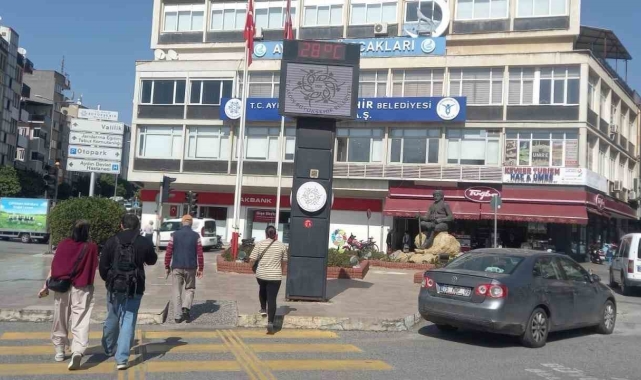 Aydın yaz mevsimine erken girdi
